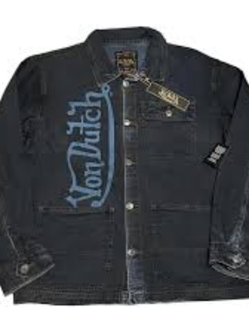 Von Dutch Brand New Denim Logos Jacket